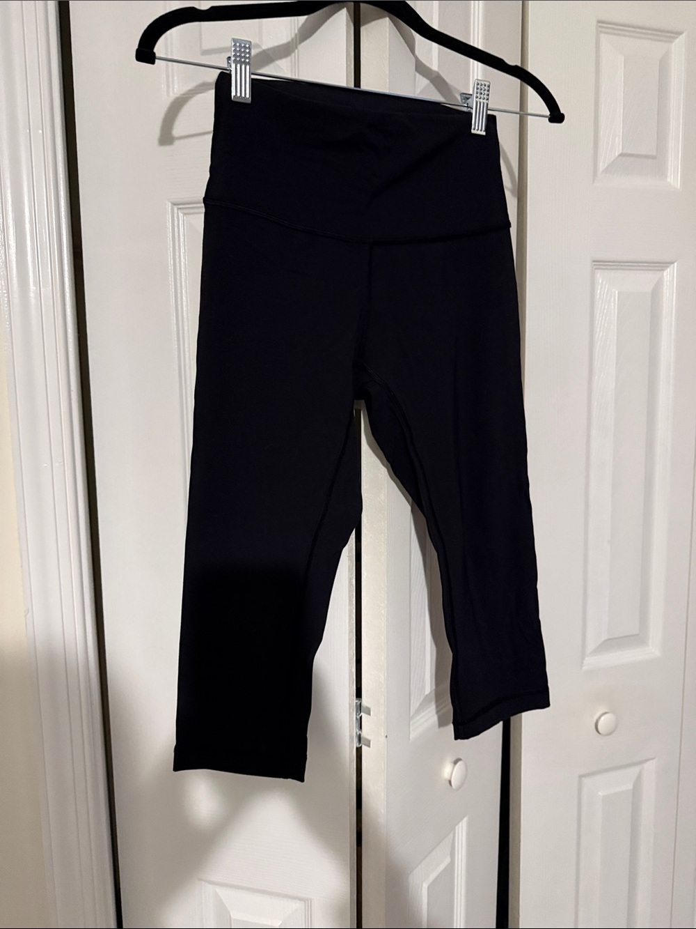 Women’s lululemon Black High-Waist Crop Leggings